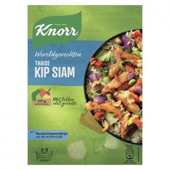 Knorr Wereldgerechten thaise kip siam