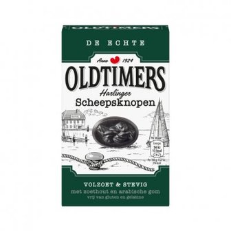 Oldtimers Volzoete scheepsknopen drop