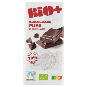 Bio+ Fairtrade Chocolade Puur