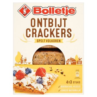 Bolletje Ontbijtcrackers Spelt